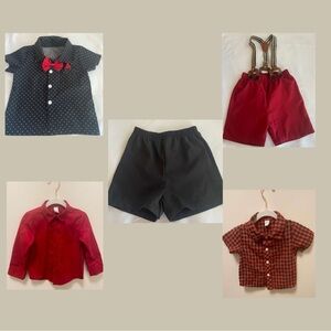 George Bright Red Toddler Shirt